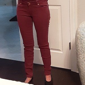 Michael Kors - Red Stretch Jeans - Size 6